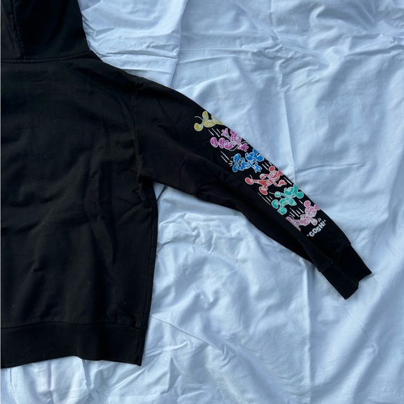 Disney Mickey Mouse x NEFF black hooded pullover sweatshirt - Picture 9 of 11